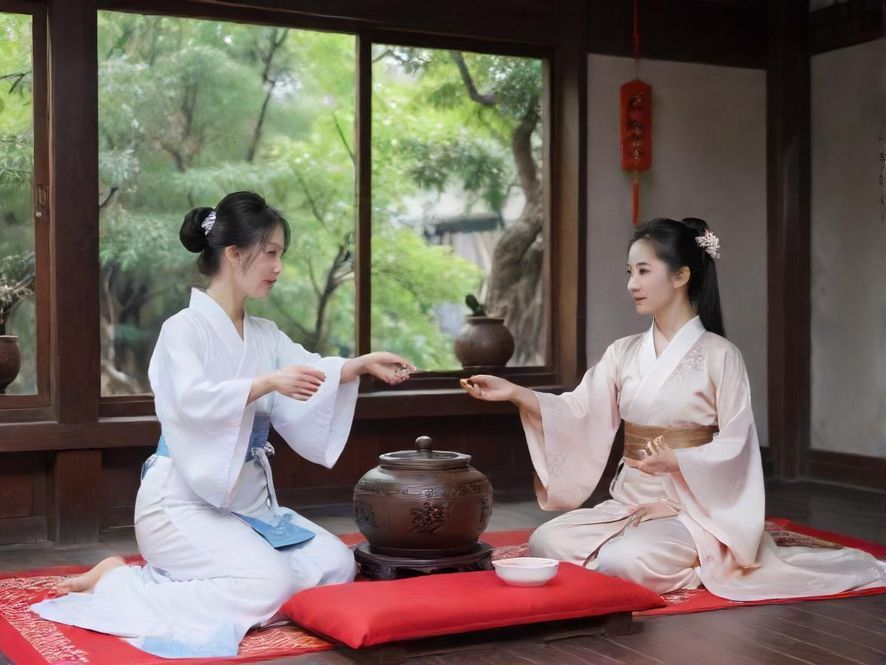 广州高端会所茶室实景