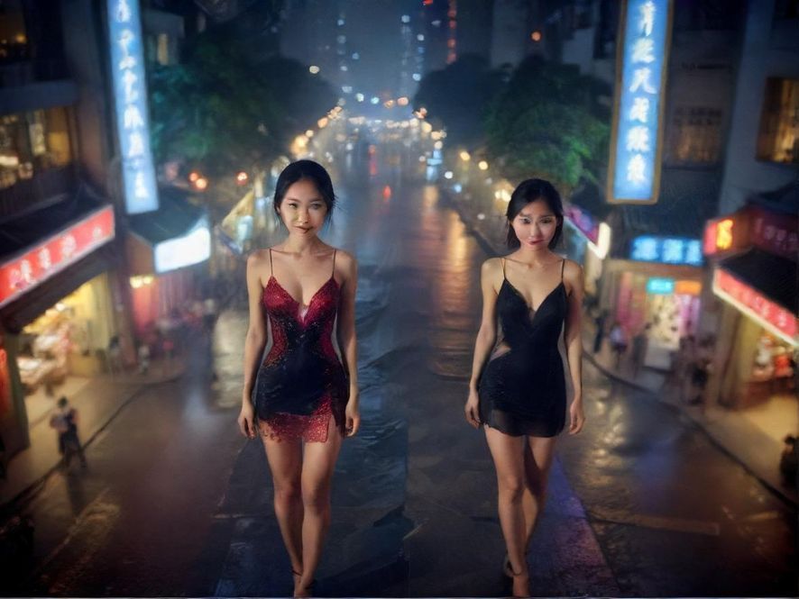 广州夜景下寻找放松去处
