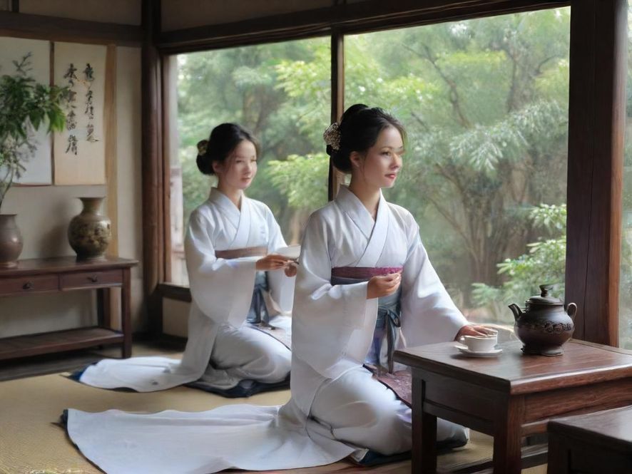 深圳桑拿会所休息区茶室氛围图