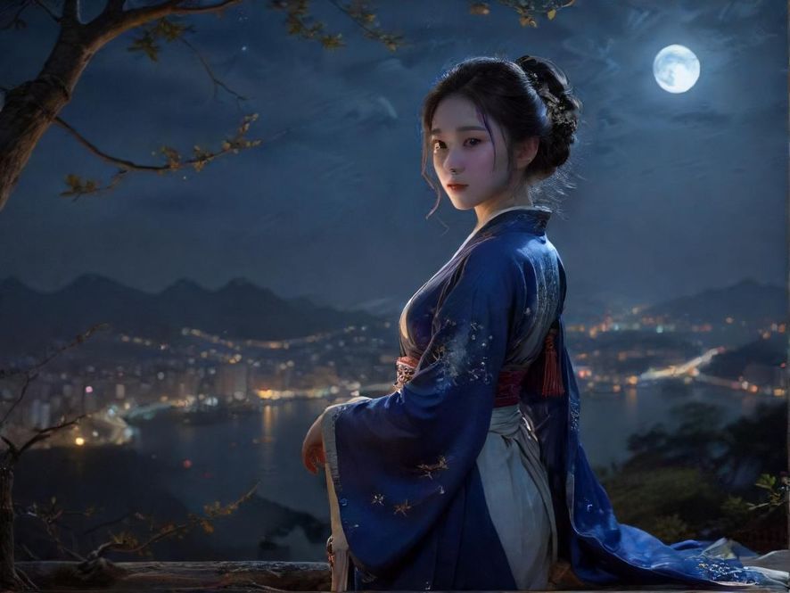 广州夜场会所夜景外观