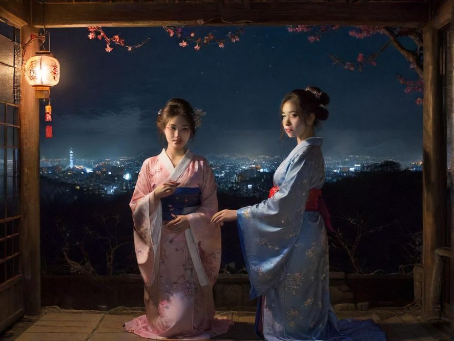 深圳福田中高端工作室夜景外观