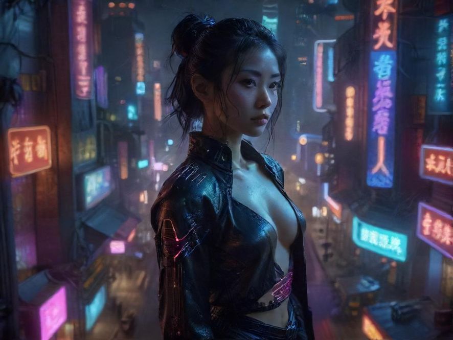 寻找神秘论坛入口的夜景