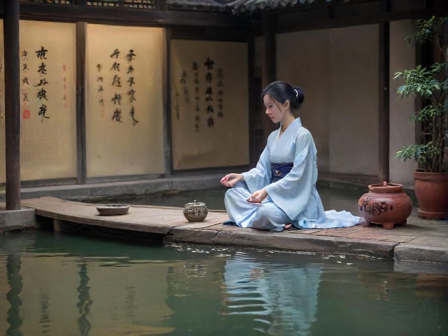 专业水疗师正在为客人进行面部或肩颈舒缓按摩，特写镜头展现细致手法，光线温暖柔和。