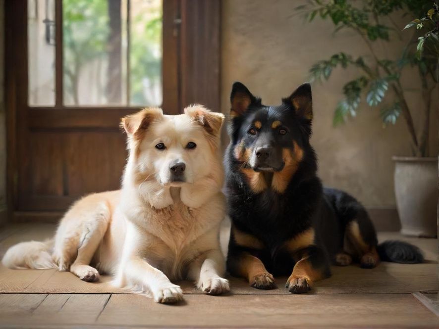 在犬马之家广东的休闲区，一位顾客惬意地靠在沙发上，享受着一杯特调饮品，面带微笑，尽显放松与舒适。