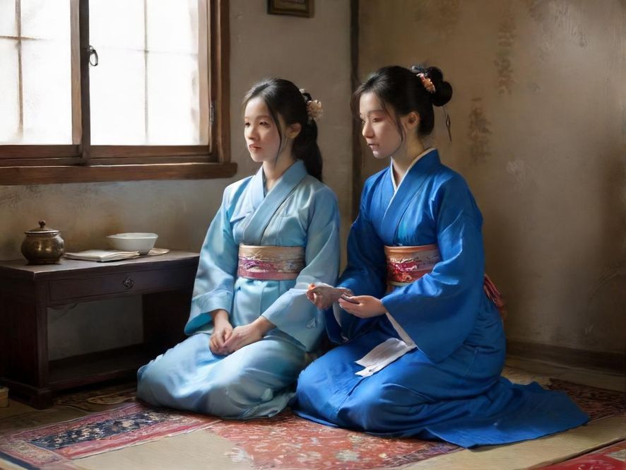 一位年轻女子坐在舒适的客厅里,脸上带着愉快的笑容,正通过笔记本电脑浏览洗米网网站,享受休闲时光。